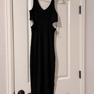 Bodycon long cutout dress! Size small, never before worn, brand new condition